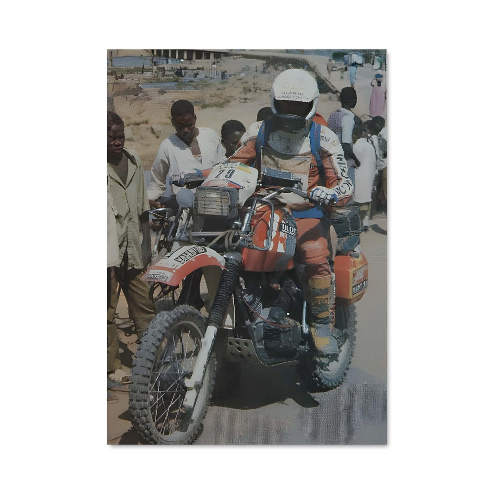 Poster Évasion en Moto